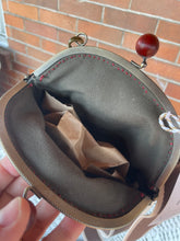 Load image into Gallery viewer, Small Cowboy Canvas Crossbody Clutch Bag