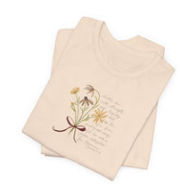 Load image into Gallery viewer, Wildflower Bouquet Unisex Jersey Short Sleeve Tee