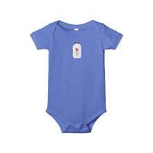 Load image into Gallery viewer, Baby Onesie with Cute Milk Bottle Graphic – Infant Jersey One-Piece