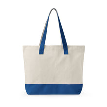 Load image into Gallery viewer, Canvas Tote Bag — Americana Patch Zippered Beach Tote