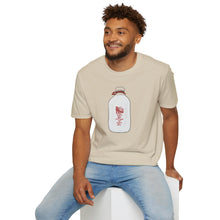 Load image into Gallery viewer, Milk Jar Unisex Softstyle T-Shirt, Cute Graphic Tee, Casual Wear, Gift for Milk Lovers, Everyday Fashion, Eco-Friendly Cotton