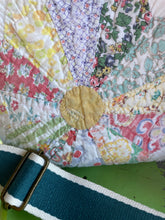 Load image into Gallery viewer, Vintage Quilt Wooden Frame Crossbody Clutch