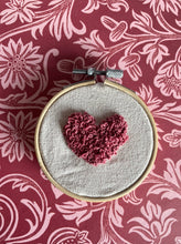 Load image into Gallery viewer, French Knot Hearts Embroidery kit♥️