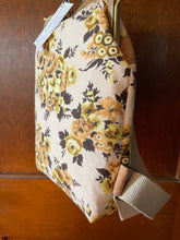 Load image into Gallery viewer, Small Barkcloth floral Backpack Clutch Bag