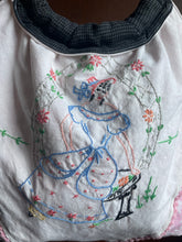 Load image into Gallery viewer, Vintage Embroidered Linens Missy bag