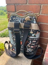 Load image into Gallery viewer, Women’s Small Backpack Bon Voyage Fabric Rifle Paper Co