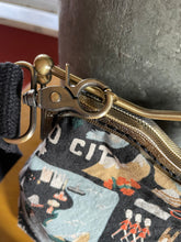 Load image into Gallery viewer, Bon Voyage Fabric Clutch with Crossbody Strap
