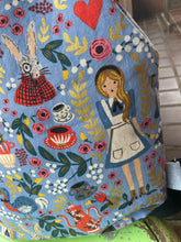 Load image into Gallery viewer, Women’s Large Backpack in Wonderland Fabric
