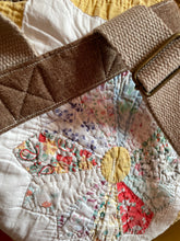 Load image into Gallery viewer, Vintage Quilt Small Backpack Clutch bag