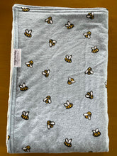 Load image into Gallery viewer, Bumblebee Flannel and Minky Blanket