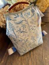 Load image into Gallery viewer, Women’s Backpack Clutch in Rifle Paper Co. Amalfi Canvas