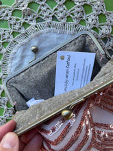 Load image into Gallery viewer, Pink Sequin Mesh Clutch
