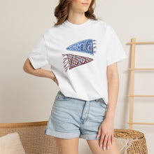Load image into Gallery viewer, T-Shirt — Americana Pennant Graphic Tee ("America 250")
