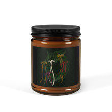 Load image into Gallery viewer, Hand-Poured Scented Soy Candle | Cozy Home Décor, Relaxation Gift, Amber Jar, Eco-Friendly Aroma, Seasonal Decorations
