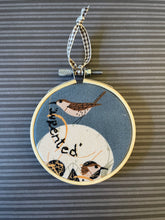 Load image into Gallery viewer, “Wrented” hand stitched  Embroidery Hoops
