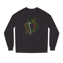 Load image into Gallery viewer, Holiday Ribbon Crewneck Sweatshirt — Festive Bow Graphic Sweatshirt
