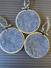 Load image into Gallery viewer, “Wrented” hand stitched  Embroidery Hoops
