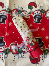 Load image into Gallery viewer, Vintage Inspired Christmas Tea Towel

