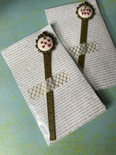 Load image into Gallery viewer, Lots of Love Metal Bronze Book Mark
