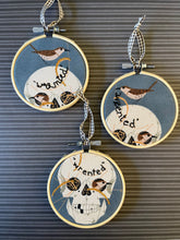 Load image into Gallery viewer, “Wrented” hand stitched  Embroidery Hoops

