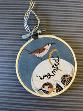 Load image into Gallery viewer, “Wrented” hand stitched  Embroidery Hoops
