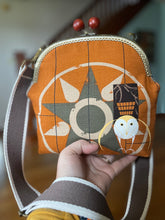 Load image into Gallery viewer, Large Crossbody Clutch Barn Owl “Hexit” by Charley Harper Art
