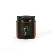 Load image into Gallery viewer, Hand-Poured Scented Soy Candle | Cozy Home Décor, Relaxation Gift, Amber Jar, Eco-Friendly Aroma, Seasonal Decorations
