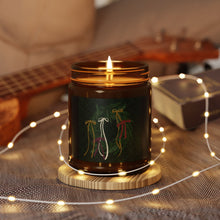Load image into Gallery viewer, Hand-Poured Scented Soy Candle | Cozy Home Décor, Relaxation Gift, Amber Jar, Eco-Friendly Aroma, Seasonal Decorations
