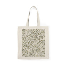 Load image into Gallery viewer, Tiny White Petals Natural Tote Bag — Floral Eco-Friendly Shopper

