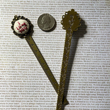 Load image into Gallery viewer, Lots of Love Metal Bronze Book Mark
