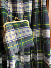 Load image into Gallery viewer, Scottish Tweed Plaid Clutch Bag made from a Scottish kilt
