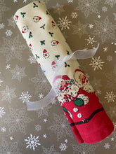 Load image into Gallery viewer, Vintage Inspired Christmas Tea Towel
