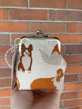 Load image into Gallery viewer, Coin Purse ~ Dog Park Fabric

