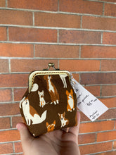 Load image into Gallery viewer, Coin Purse ~ Dog Park Fabric
