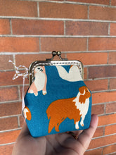 Load image into Gallery viewer, Coin Purse ~ Dog Park Fabric
