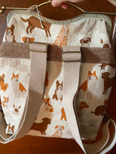 Load image into Gallery viewer, Large Dog Park Backpack Clutch Bag
