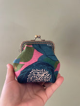 Load image into Gallery viewer, Floral and Butterfly Coin Purse
