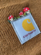 Load image into Gallery viewer, Hand Embroidered Embellishments on Work Beanies
