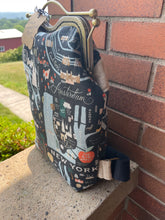 Load image into Gallery viewer, Women’s Small Backpack Bon Voyage Fabric Rifle Paper Co
