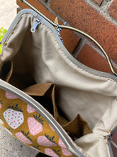Load image into Gallery viewer, Large Women’s Backpack Berries
