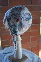 Load image into Gallery viewer, Reversible Riverstone Bonnet 12-18 month size
