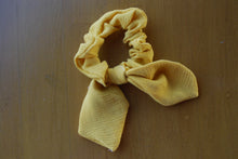 Load image into Gallery viewer, Mustard Knot Scrunchie
