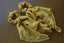 Load image into Gallery viewer, Mustard Knot Scrunchie
