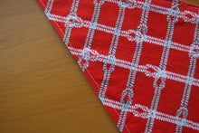 Load image into Gallery viewer, Size Small: Sail Boat and Knot Dog Bandanna
