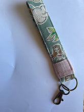 Load image into Gallery viewer, Light Blue Tropical Key Fob
