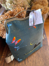 Load image into Gallery viewer, Women’s Backpack Clutch Bag Charley Harper Brazil Barkcloth Fabric
