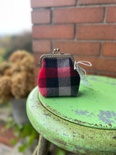 Load image into Gallery viewer, Women’s Flannel Plaid Coin Purse
