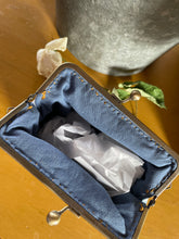 Load image into Gallery viewer, Vintage Quilt Kiss Clasp Clutch

