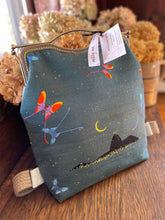 Load image into Gallery viewer, Women’s Backpack Clutch Bag Charley Harper Brazil Barkcloth Fabric
