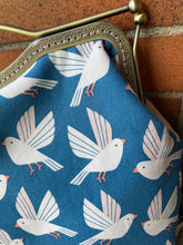 Load image into Gallery viewer, Women’s Blue Bird Backpack Clutch Bag
